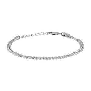 Nordahl smykker - PANZER armbånd i sølv 3 mm